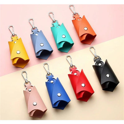Estuche de Cuero para Llaves con Diseño Cute de Murciélago - Image 15
