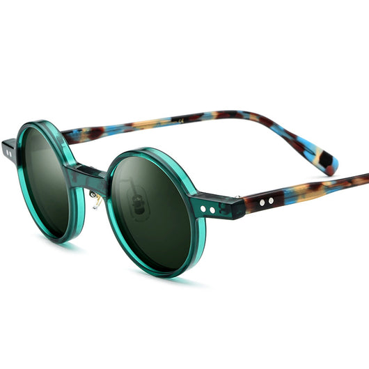 Gafas de Sol Retro Polarizadas Unisex - Diseño Clásico Redondo - Image 20