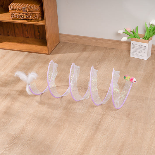 Túnel Plegable para Gatos Tipo S con Almacenamiento - Image 12