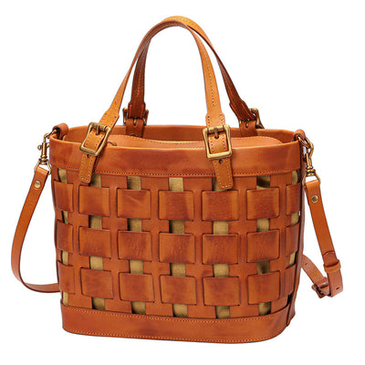 Bolso de Cuero Genuino para Mujer - Bandolera Mensajero - Image 10