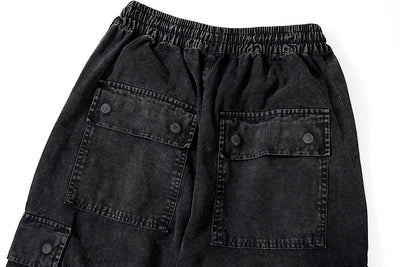 Pantalones Cargo Militares con Cierre y Cordón - Image 12