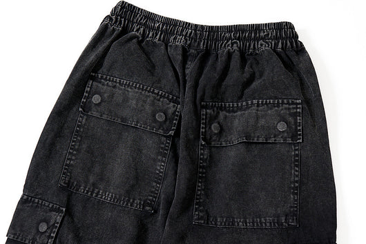 Pantalones Cargo Militares con Cierre y Cordón - Image 12