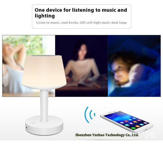 Lámpara Táctil con Cargador Inalámbrico y Parlante Bluetooth - Image 14