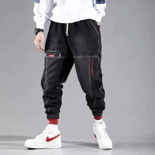 Pantalones Harem Casuales Talla Grande para Hombre - Image 5