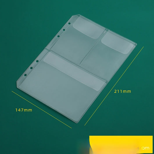 Bolsa Organizadora Transparente con Cierre para Cuadernos A5/A6 y Tarjetas - Image 15