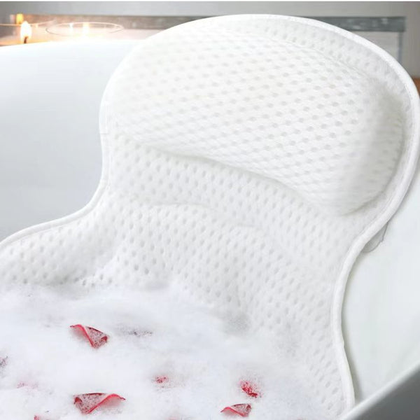 Almohada de Baño 4D Lavable - Cojín de Espuma para Bañera