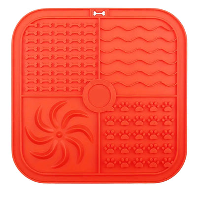 Tapete Antideslizante de Silicona con Ventosas para Comedero Lento de Mascotas - Image 36