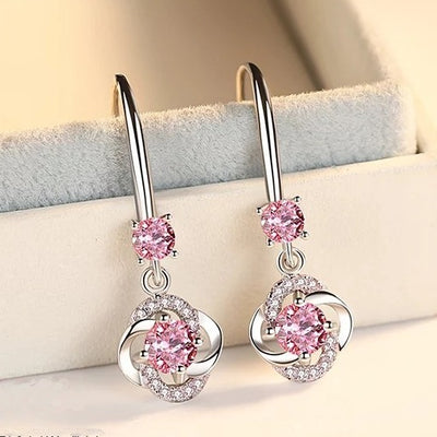 Aretes Trébol de Cuatro Hojas - Diseño Personalizado con Gancho de Hada - Image 12