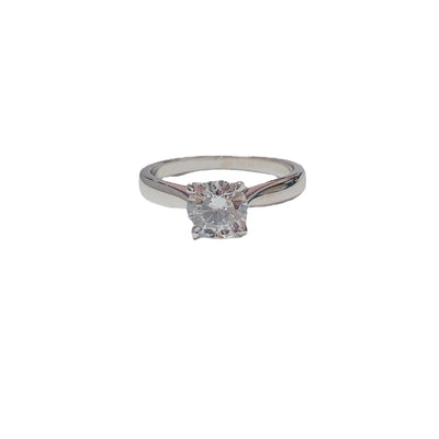 Anillo de Moissanita Simulada para Mujer - Image 10