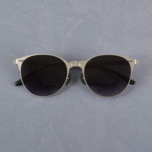 Gafas de Sol Vintage Plegables para Hombre en Acero Inoxidable - Image 6