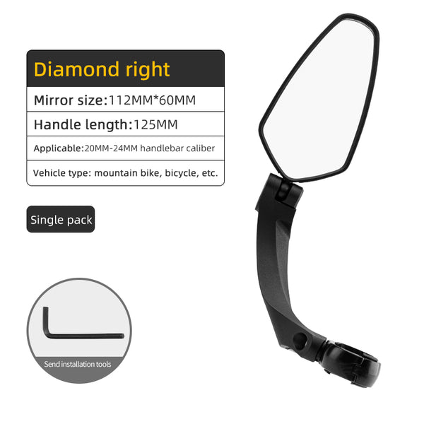 Espejo Retrovisor para Bicicleta