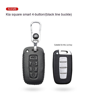 Funda de Cuero Genuino para Llaves del Auto - Image 19