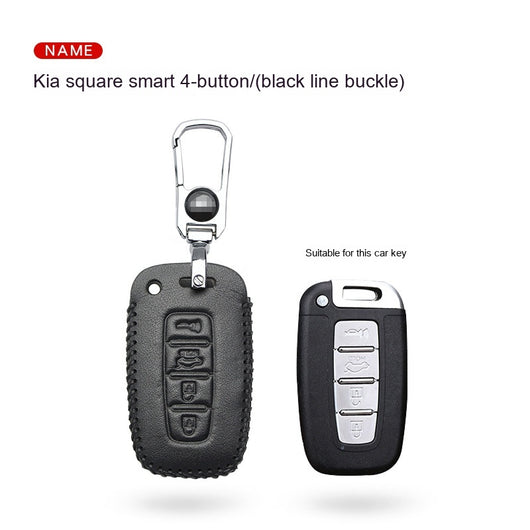Funda de Cuero Genuino para Llaves del Auto - Image 19