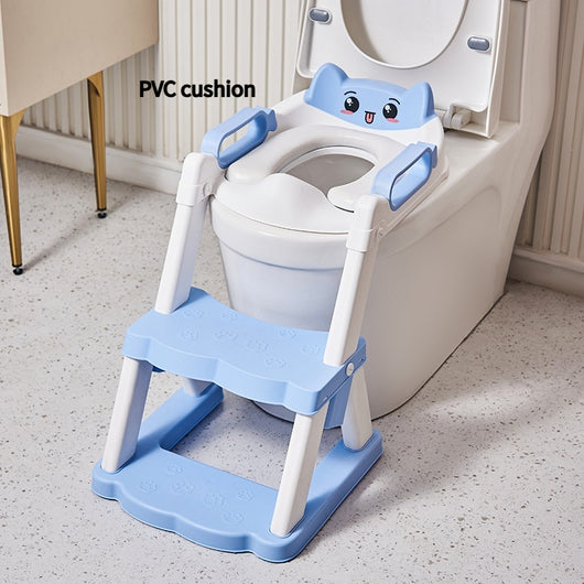 Escalera de Baño Infantil con Asiento de Inodoro y Reposapiés - Image 11
