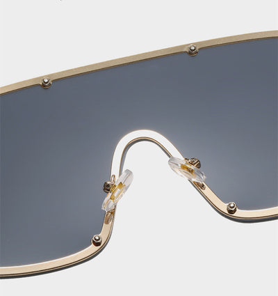 Gafas de Marco Oversized Tendencia Europa y América para Hombre - Image 11