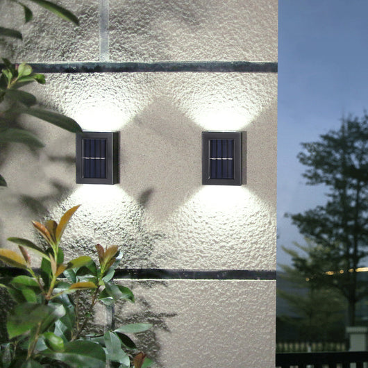 Lámpara Solar de Pared para Jardín - Luz Decorativa Nocturna - Image 7