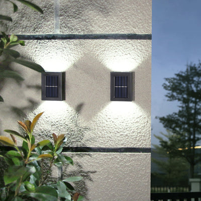 Lámpara Solar de Pared para Jardín - Luz Decorativa Nocturna - Image 7