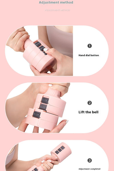 Mancuernas Ajustables para Mujer - Equipo de Fitness Modular para Casa - Image 13
