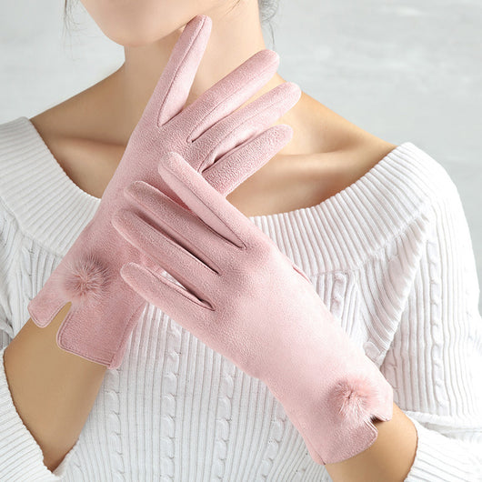 Guantes de Gamuza con Dedos Táctiles - Calidez Total - Image 3