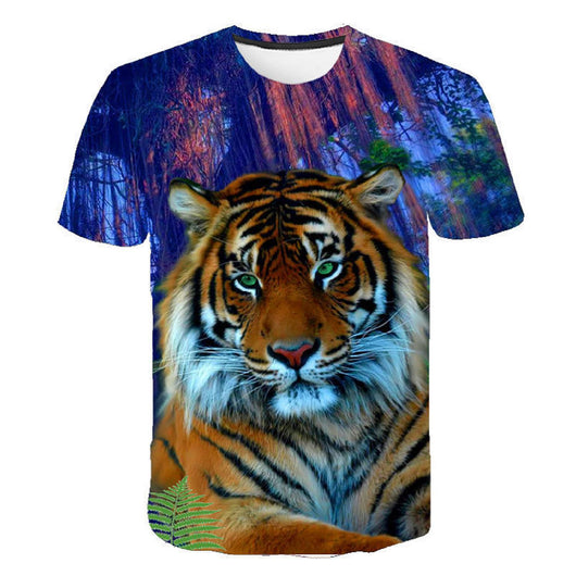 Playera 3D con Estampado Animal para Hombre - Image 17