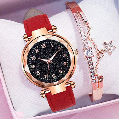Reloj Casual de Estudiante con Diseño Cielo Estrellado - Image 32