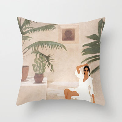 Funda de Almohada Abstracta Geométrica Piel de Melocotón - Image 32