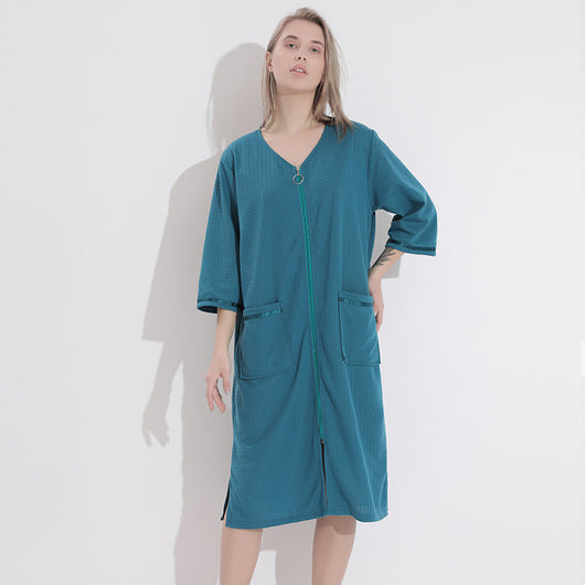 Bata Suelta Talla Grande Estilo Japonés y Coreano para Dormir - Image 8