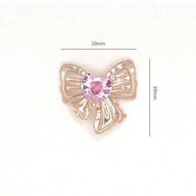 Adorno de Uñas Moño con Circonita Brillante - Image 19