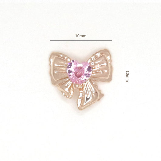 Adorno de Uñas Moño con Circonita Brillante - Image 19