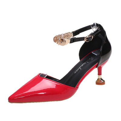 Sandalias de Tacón Alto Fino con Punta Aguda para Mujer - Image 19