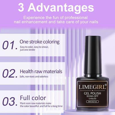 Set de 60 Colores de Esmalte de Uñas Removible con Adhesivo Funcional - Image 14