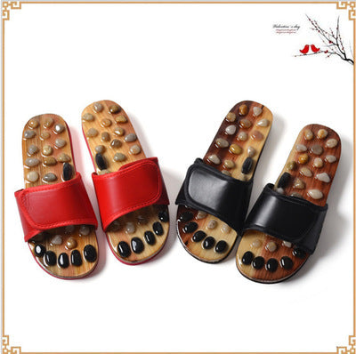 Pantuflas de Masaje con Piedra de Jade y Ágata - Image 3