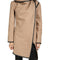 Abrigo de Lana Irregular Estilo Europeo - Gabardina Slim Elegante