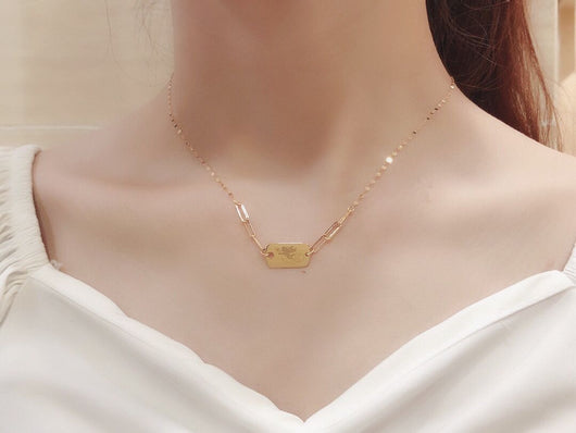 Cadena de Ángel en Oro 18K para el Escote - Image 11