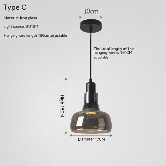 Lámpara Colgante LED de Cristal Artístico con Efecto Sombra - Image 15