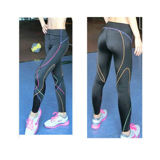 Pantalones de Compresión Yoga para Mujer - Tela Elástica de Alto Rendimiento