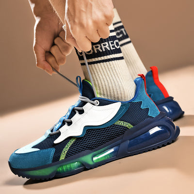 Zapatos Deportivos Hombre Transpirables con Diseño Reflectante Popcorn - Image 12