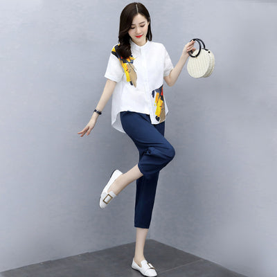 Conjunto de Dos Piezas en Algodón y Lino - Image 10
