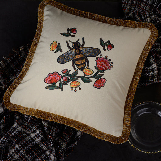 Almohada de Respaldo Retro con Borlas para Sofá - Cojín Lumbar Decorativo - Image 30