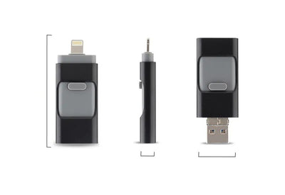 Pendrive Multifuncional 4 en 1 para Móvil - Metal Premium - Image 33