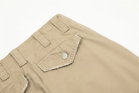 Pantalones Casuales Hombre Diseño Urbano Efecto Desgastado - Image 13