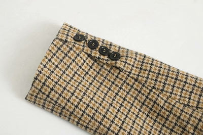Blazer Infantil con Patrón de Cuadros para Invierno - Image 17