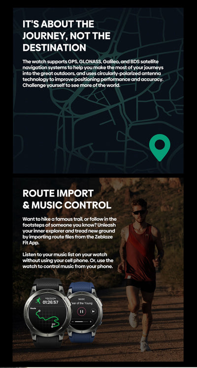 Reloj Inteligente Stratos3pro con GPS y Seguimiento de Movimiento - Image 17