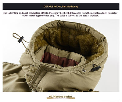 Chaqueta Táctica Aislada para Hombre Otoño-Invierno - Image 9