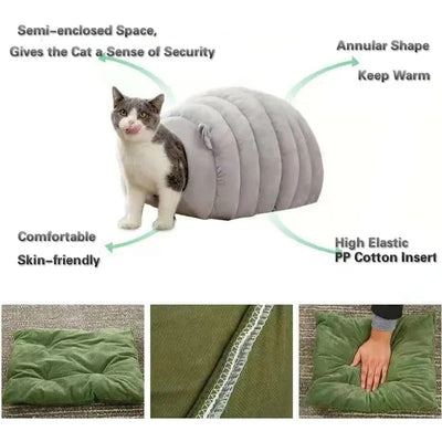 Cama Cómoda para Mascotas - Canasta y Casa para Gatos y Perros - Image 16