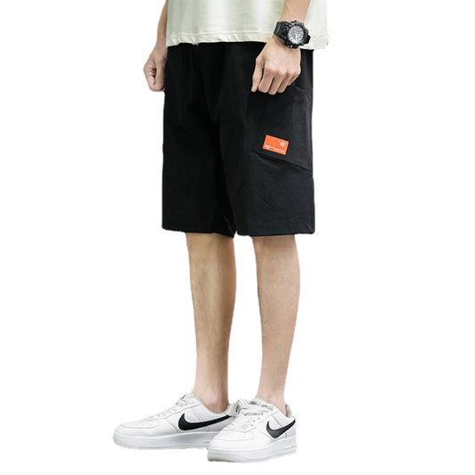 Pantalones Cortos Hombre Tendencia Cinco Puntos Sueltos - Image 2