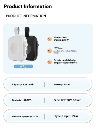 Cargador Magnético Inalámbrico Portátil Mini - Image 12