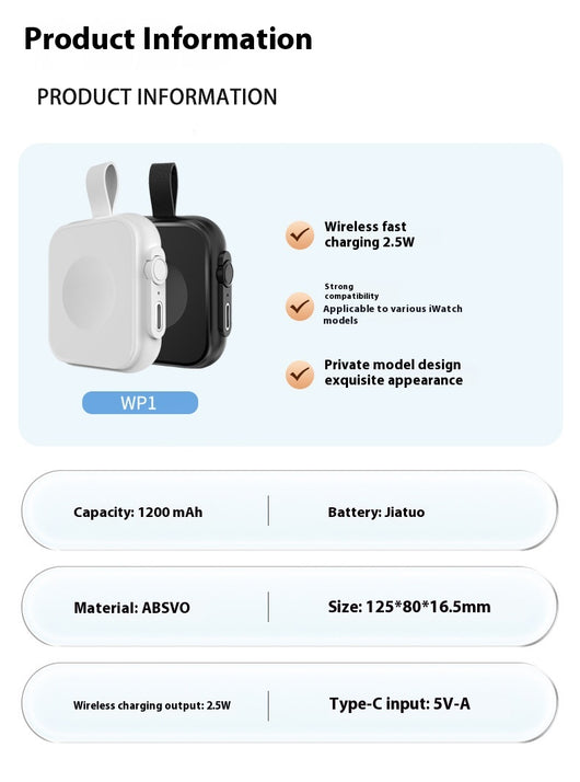 Cargador Magnético Inalámbrico Portátil Mini - Image 12