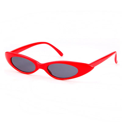 Clear frame cat eye sunglasses with bright yellow lenses, suitable for fashion wear and sun protection. - Image 9