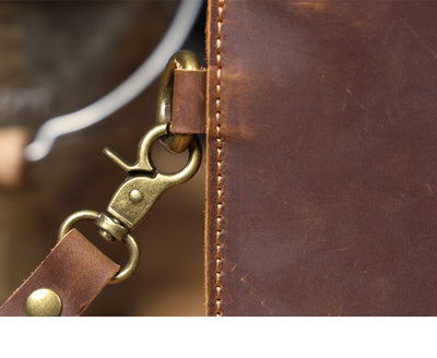 Cartera Minimalista de Cuero Crazy Horse para Hombre - Image 9